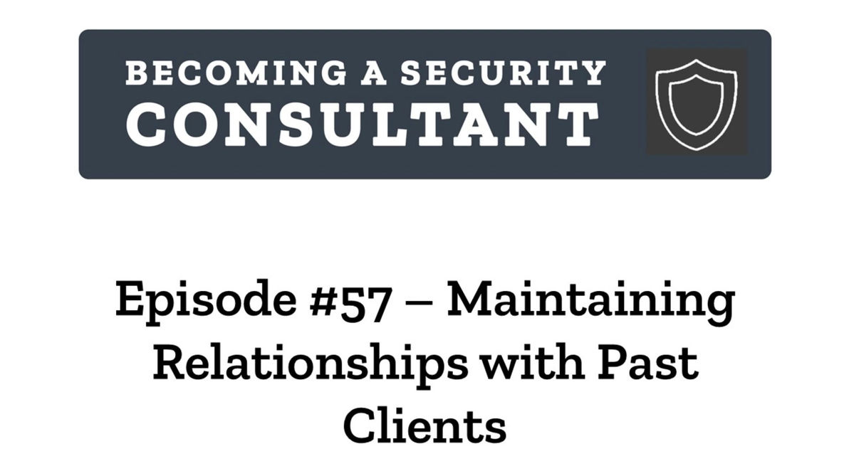 EP57 Maintaining Relationships With Past Clients
